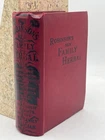Robinson's New Family Herbal Circa 1910 Illustrated Medicinal Plants Book