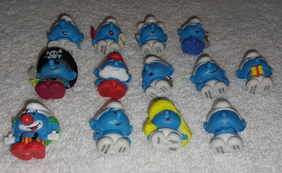 Micro lote de 13 jakks de los Pitufos Foto 2 de 3