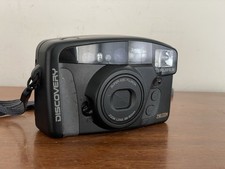 Fujifilm Discovery 290 Zoom 35mm Film Camera 38-90mm Zoom - Black-w/Strap - GC