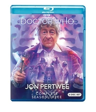 Doctor Who Jon Pertwee - Complete Season Three Blu-ray  NEW
