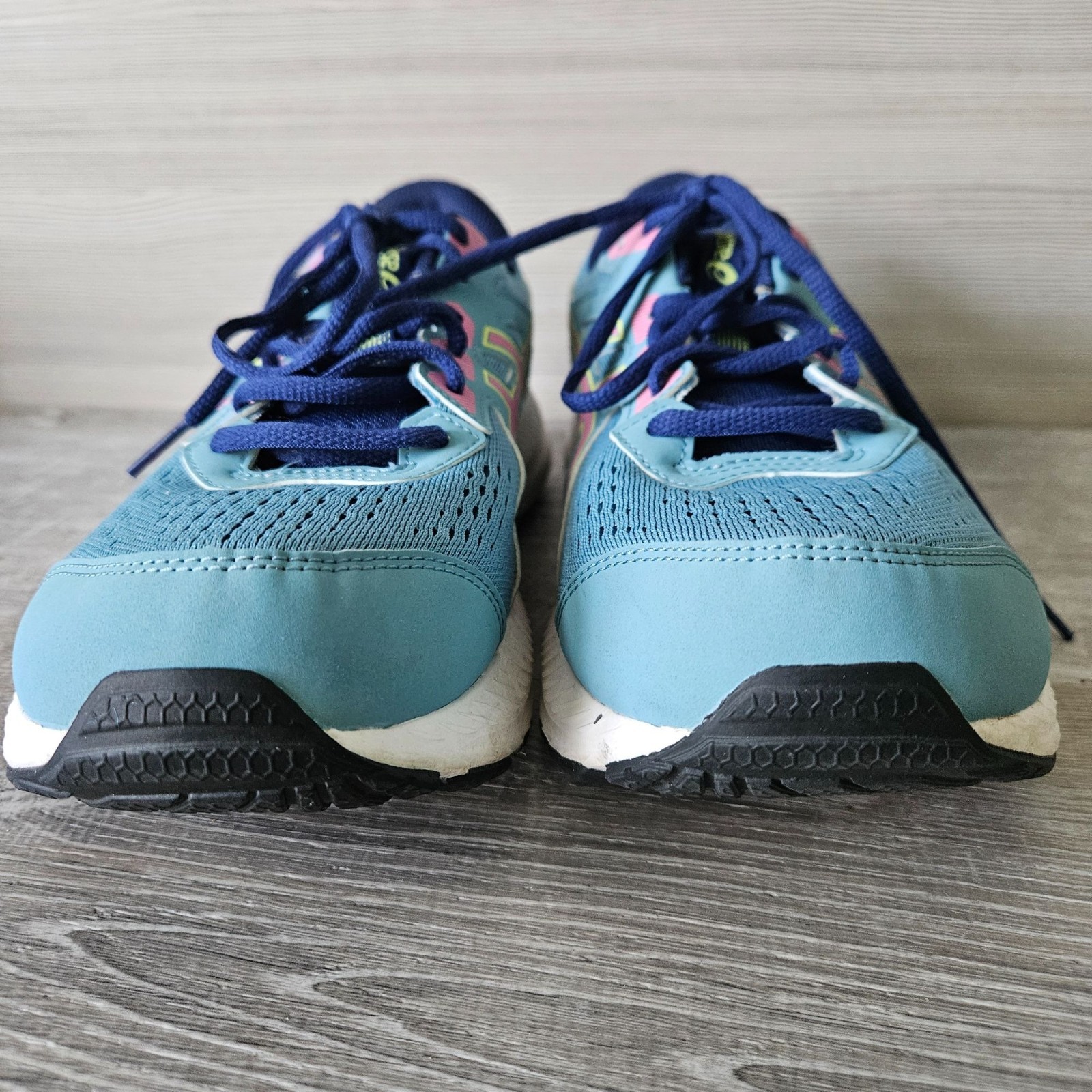 SAOLA Scarpe da corsa donna Asics Gel Contend 8 taglia 10 5 blu rosa con suola AmpliFoam