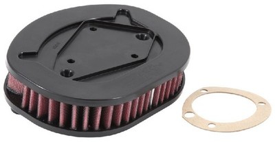 K&N Filters Luftfilter HD-1212 Langzeitfilter für TWO SPORTSTER HARLEY 1001cc