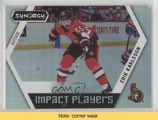 2017-18 Upper Deck Synergy Impact Players Erik Karlsson #IP-30 READ f5g