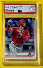 PSA 10 SHOHEI OHTANI 3D SP 2019 Topps On Demand 3D Gold All Star Rookie Cup SSP