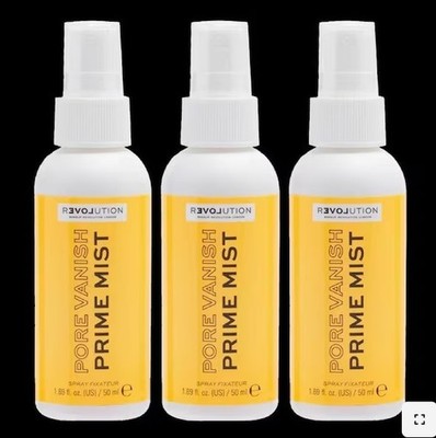 Revolution Pore Vanish Prime Mist 1.69 fl oz. each - 3 Pack