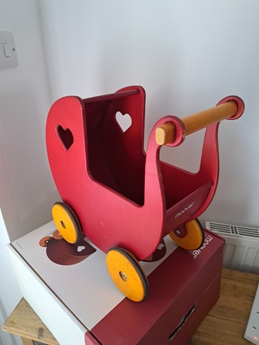 Moover Essential Dolls Pram for Toddlers, Already Assembled, Made In Denmark - Picture 6 of 7