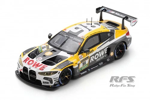 BMW M4 GT3 ROWE Ganador 24h Nürburgring 2025 Farfus Krohn 1:43 Spark 43NUR2025