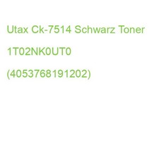 Utax Ck-7514 Schwarz Toner 1T02NK0UT0 (4053768191202)