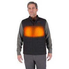 Milwaukee AXIS Vest Heated Jacket Kit, Size L, Black, Model M300B-21L