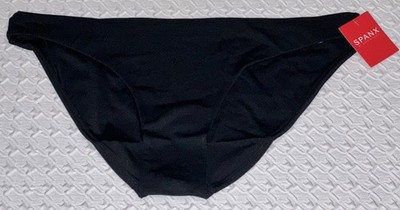 SPANX Black Classic Bikini Cheeky Swim Bottoms NEW Womens Sz M Plus 1X 3X