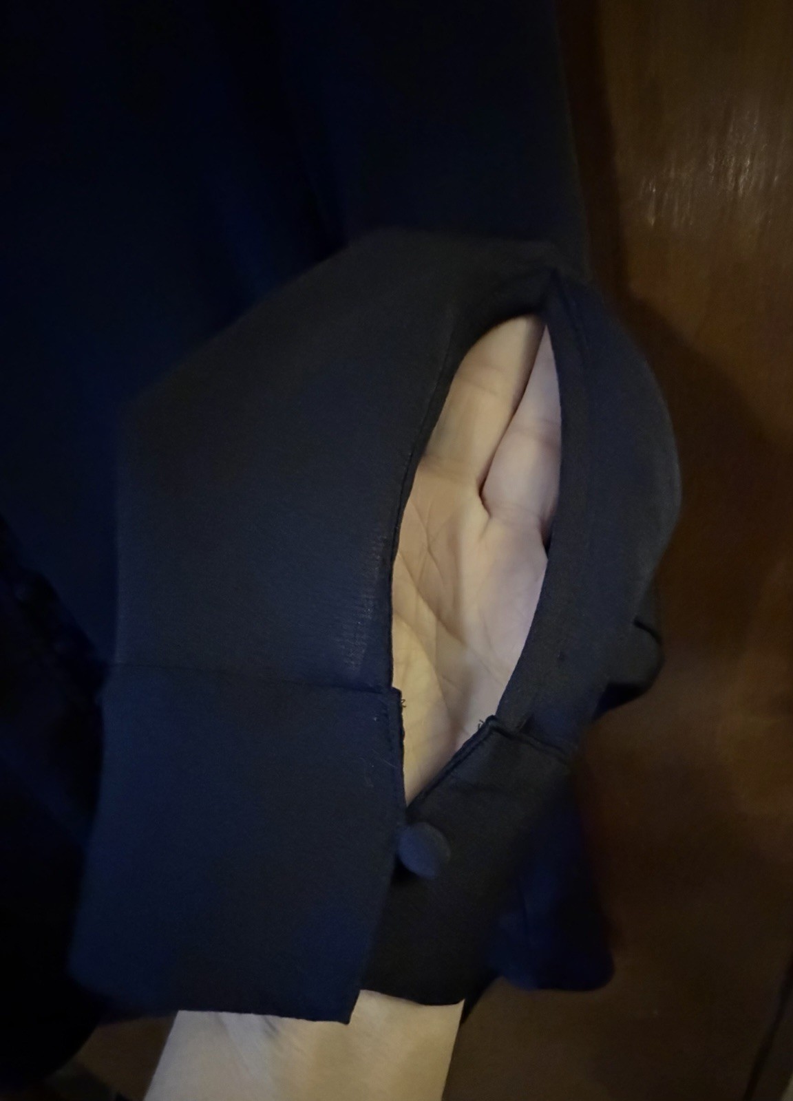 Express Women's Button-Down With Ruffle Collar De… - image 6