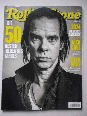 Rolling Stone Januar 01/2025 Nick Cave, Stevie Nicks, 50 beste Alben