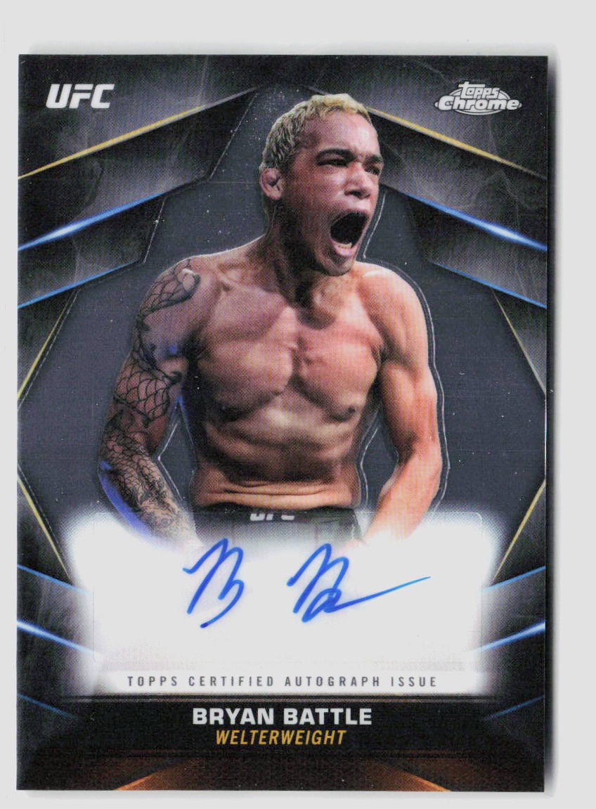 2024 Topps Chrome UFC - Chrome Veteran Autographs Bryan