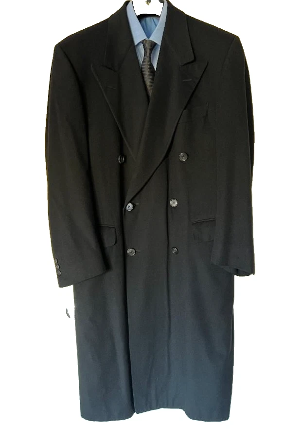 Bolgheri (Made in Spain) Size: 40R (Mens Regular) Premium Wool & Cashmere Coat image 10