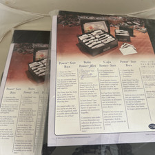 Lot of 2 Creative Memories Power Sort Boxes, 2400 Photos Ea, 2 New, 2004