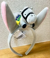 Thoroughbred Collection Gold Ship Plush Mascot Headband 2 Horse Racing Accessory