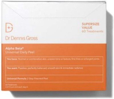Dr Dennis Gross Alpha Beta Universal Daily Peel 60 Treatments 0.07oz/2.2ml