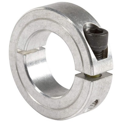CLIMAX METAL PRODUCTS 1C-025-A Shaft Collar,Std,Clamp,1/4 in Bore dia. 36WX66