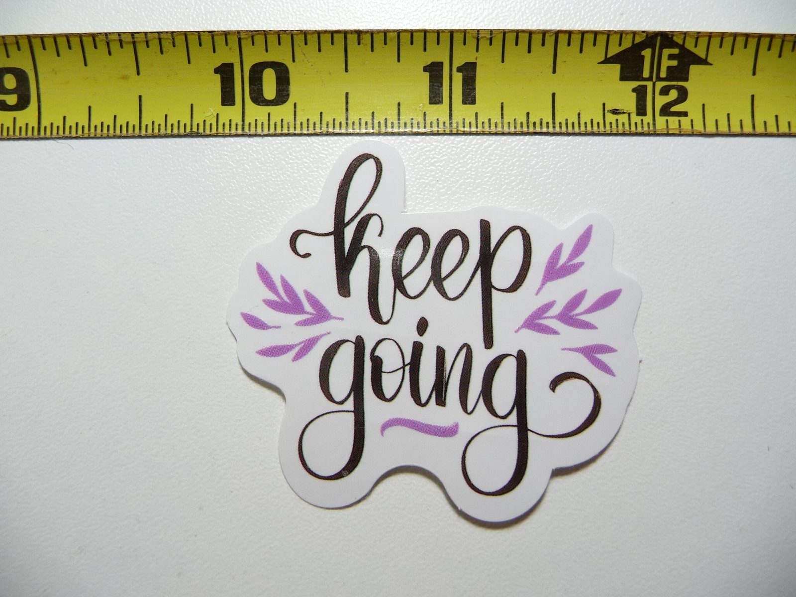 Keep Going Motivational Positive Decal Sticker for Inspiration