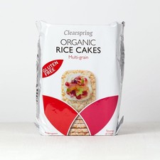 💚 Clearspring Organic Multi-Grains Rice Cakes 130g