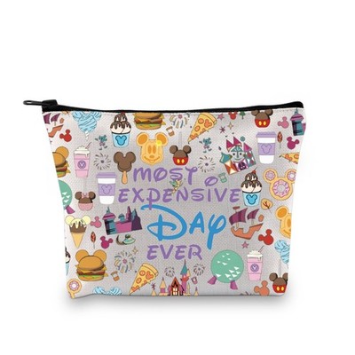 JYTAPP Family Vacation Makeup Bag Most Expensive Day Ever Merchandise Mouse F...