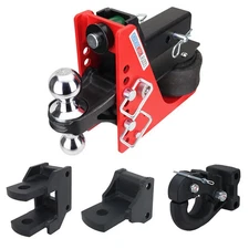 Shocker Air Hitch Combo Ball & Farm Mount Towing Kit