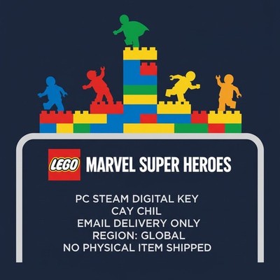 LEGO Marvel Super Heroes for PC Game Steam Key Region Free
