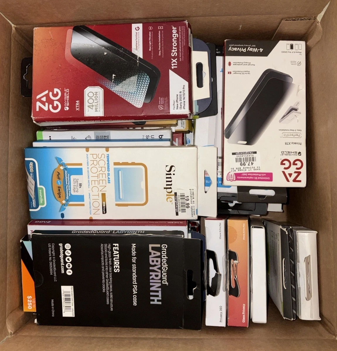 (QTY 40 Items) ,screen Protectors and more Phone Accessories photo 1