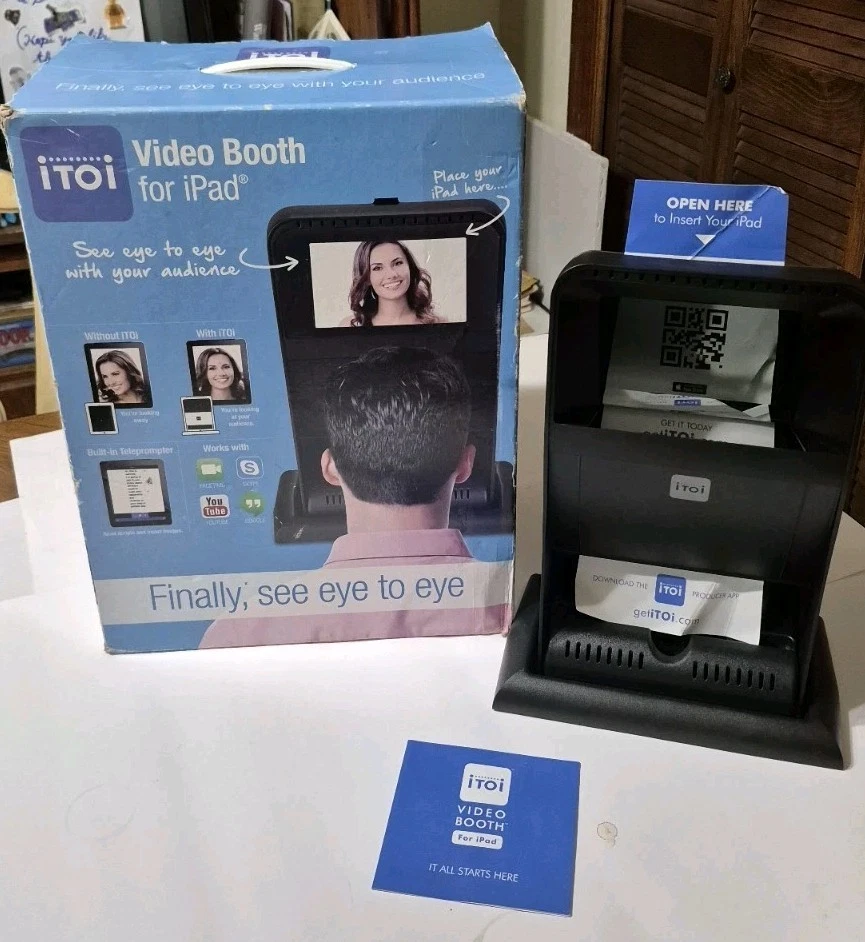 Itoi IPad Video Booth Teleprompter - Image 2 of 4