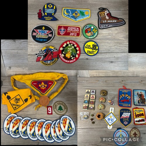 Vintage Boy Scouts Of America Patches Pins Bandanas Etc Mixed Bundle - Missouri