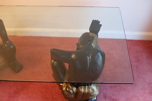 A Late 20th Century Glass-toped Coffee Table - Picture 6 of 16