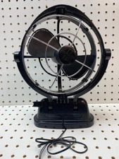 caframo sirocco ii 7" Gimbal Fan - Black - 12-24v