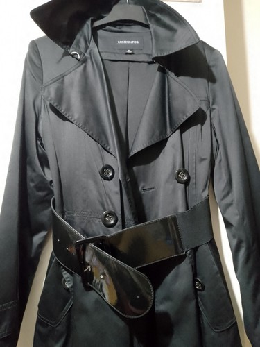 black rain coat size 14 - Picture 2 of 9