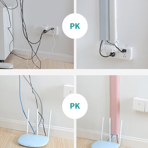 Wall Cable Cover, Efficient Self-Adhesive Wall Mount TV Cord Hider An-Ti-Creepin - Picture 4 of 12