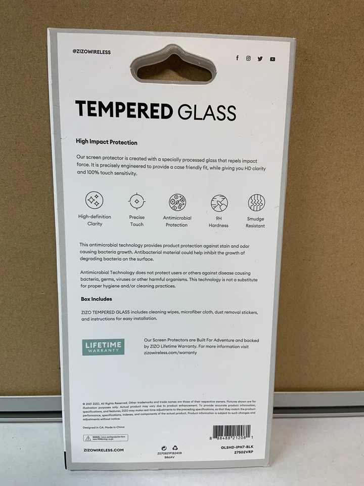 钢化玻璃 iPhone se 2020 8/7 — 第 2/2 张图片