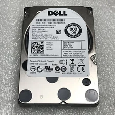 Dell WD6001BKHG 600GB 2.5" 10K SAS Internal Server Hard Disk Drive HDD