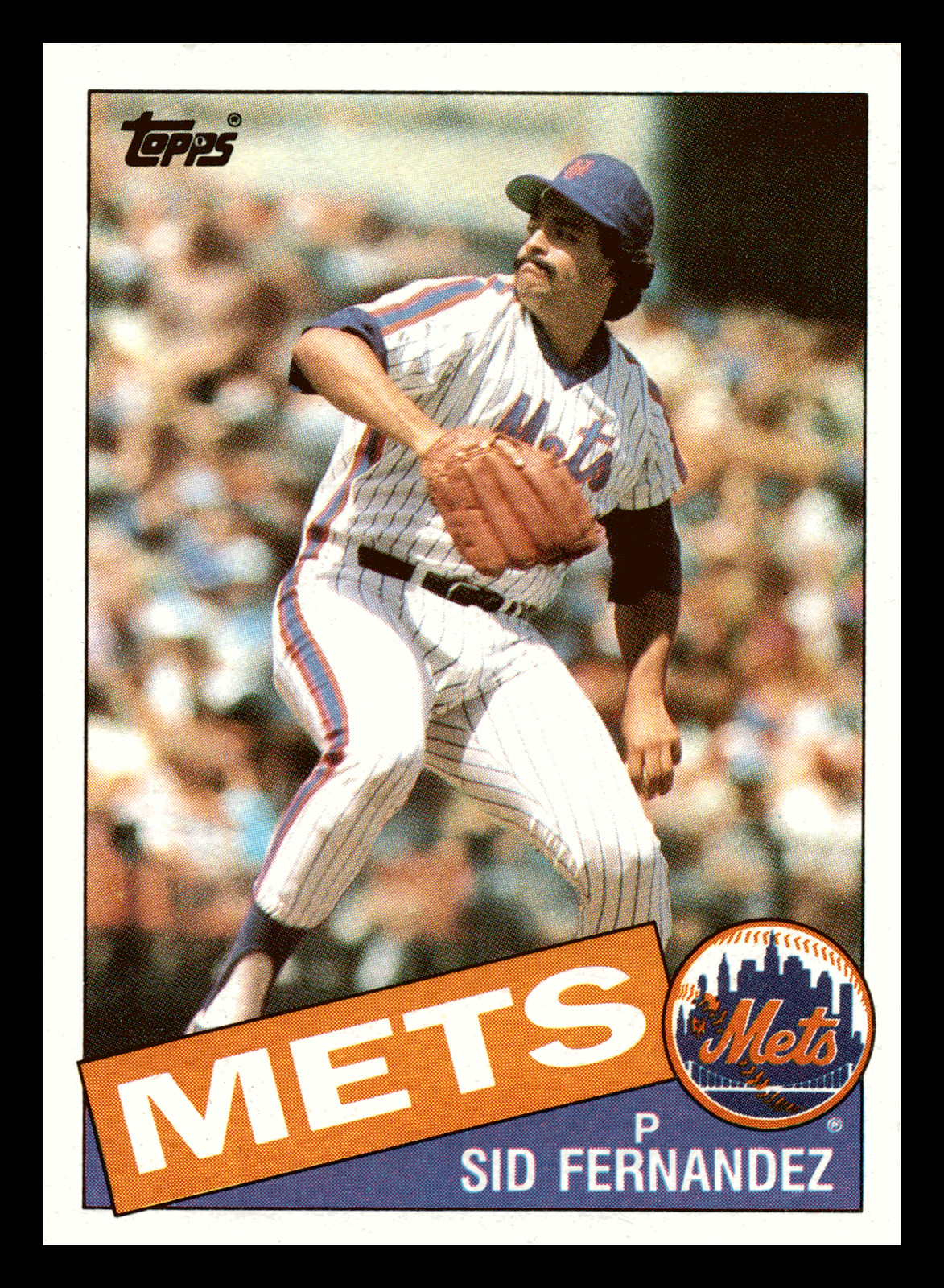 1985 Topps Sid Fernandez  #649 New York Mets Near Mint NM