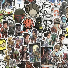 100Pcs Star Wars Stickers Bomb Car Laptop Skateboard Luggage Graffiti Decals Lot