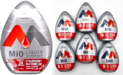 #  Case of (6) Mio Strawberry Watermelon Liquid Water Enhancer Exp. 05/2013  