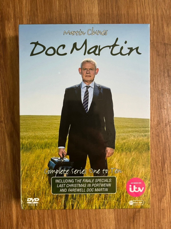 New Doc Martin the complete series Seasons 1-10,including the finale specials