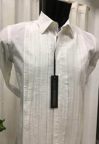 CARLO PIGNATELLI CAMICIA DIPLOMATICA CERIMONIA T. M / 39 UOMO ELEGANTE SPOSO  | eBay