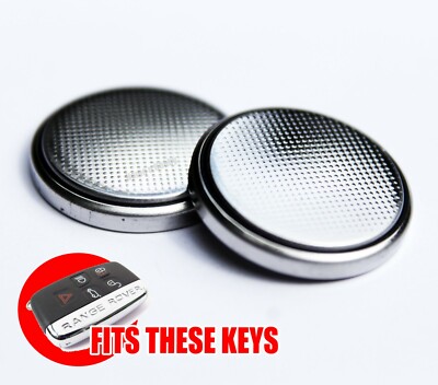 Range Rover Evoque Replacement Battery for Key Fob / Remote (2 ...