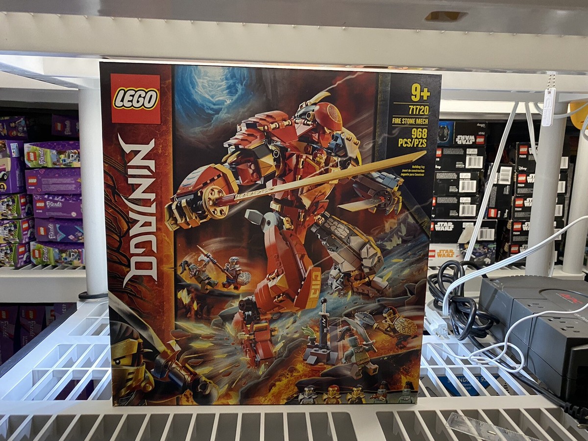 Lego Ninjago Fire Stone Mech 71720 Building Kit 968 Pcs NEW in Box