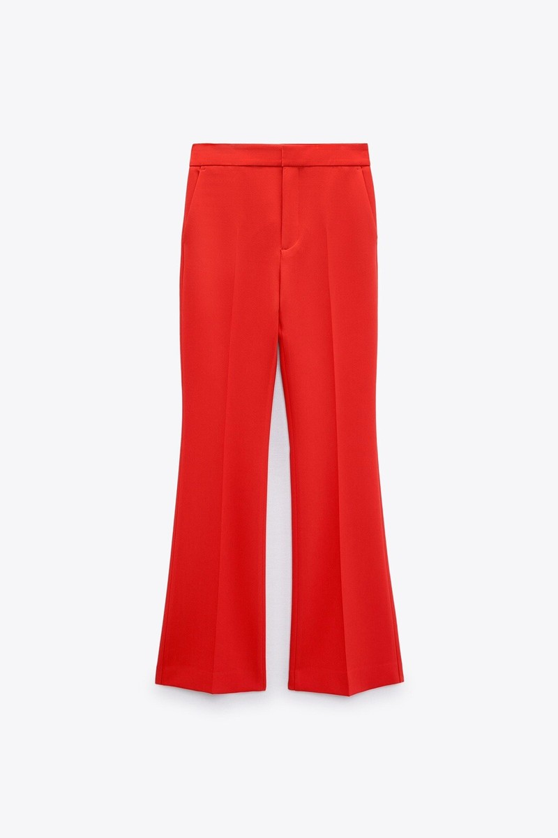 Zara Woman Boot Cut Red 2200/940 | eBay