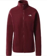 Womens The North Face Ladies TKA Glacier Fleece Full Zip Jacket Coat Top New