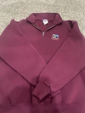 Vintage Blue Ridge Parkway Tennessee Sweatshirt Adult XL Jerzees, Burgundy