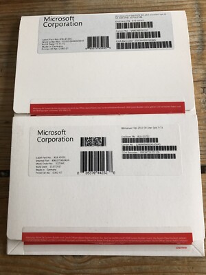 Windows Server Standard 2012 R2, DVD DE with 5 User SB Full Version, VAT Invoice
