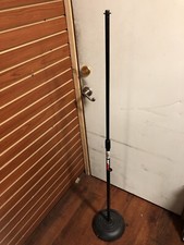 Proline Round Base Microphone Stand Black