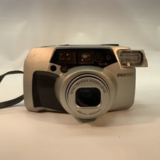 Pentax Point  Shoot Multi AF Point  Shoot 35mm Film Camera 48-200mm Zoom READ
