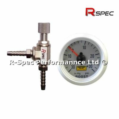 R-Spec Turbo Boost Controller MBC & 52mm PSI Boost Gauge Kit - jedes Turbo Auto